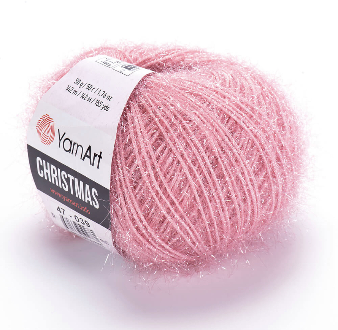 Пряжа Christmas 47 Пудра Yarnart 