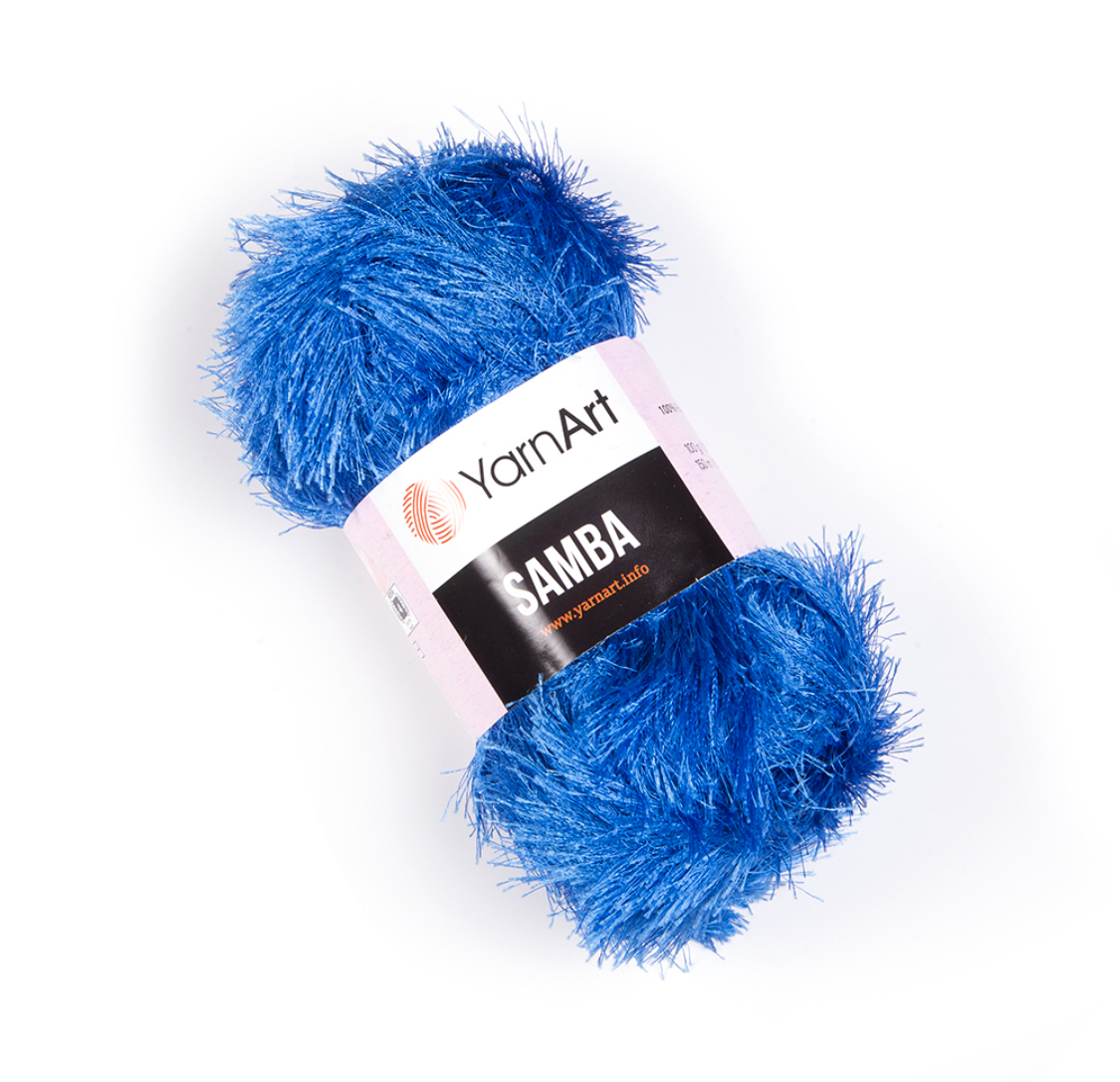 Пряжа Samba 40 Василек Yarnart 