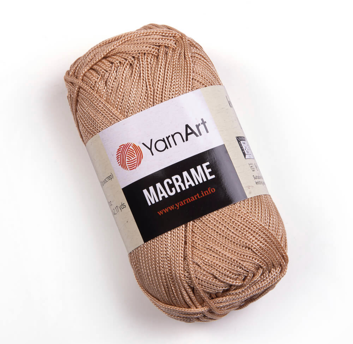 Пряжа Macrame 131 Пудра Yarnart 