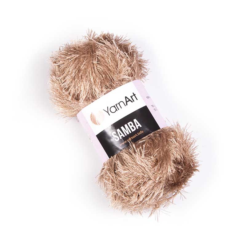 Пряжа Samba 3276 Капучина Yarnart 