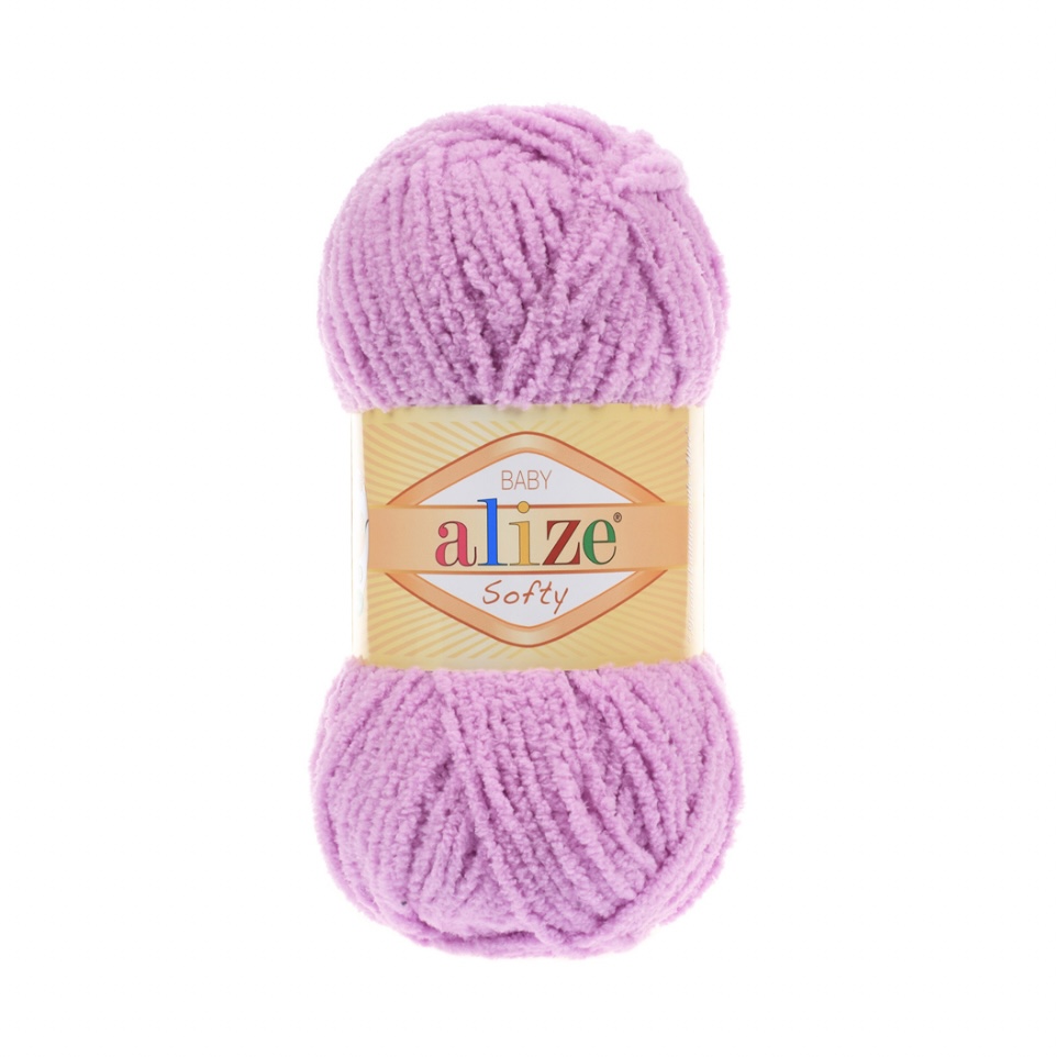 Пряжа Softy 672 Сирень Alize 