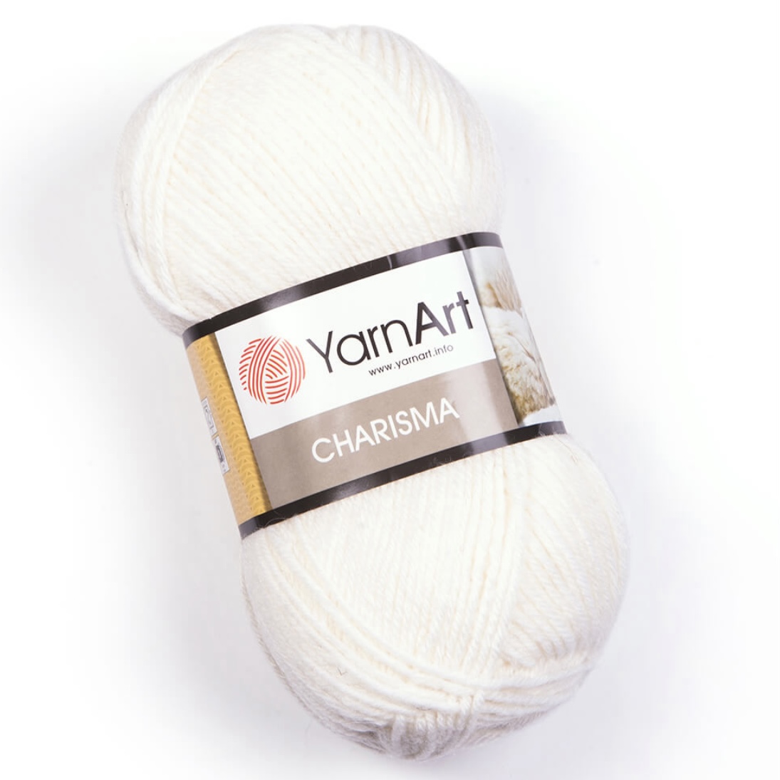 Пряжа Charisma 501 Белый Yarnart 