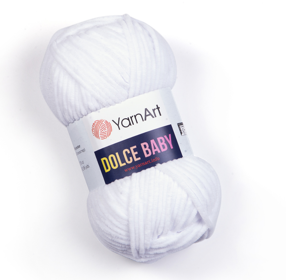 Пряжа Dolce Baby 741 Белый Himalaya 