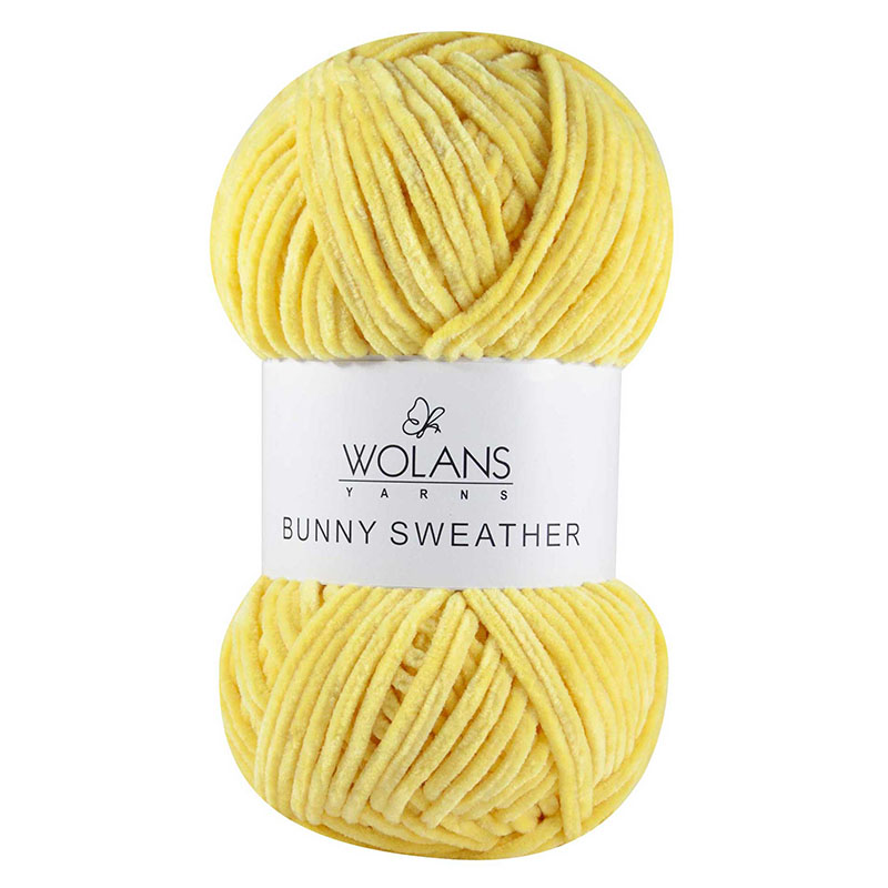 Пряжа Bunny Sweather 30014 Желтый Wolans 