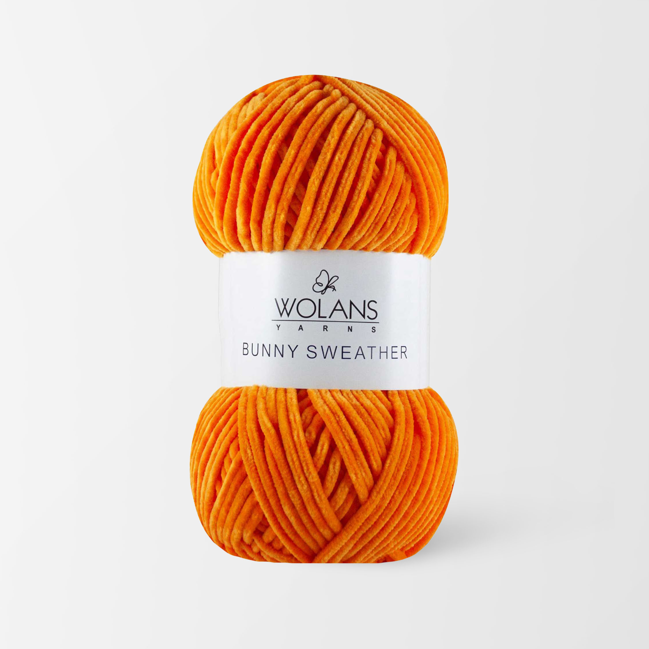 Пряжа Bunny Sweather 30025 Оранжевый Wolans 