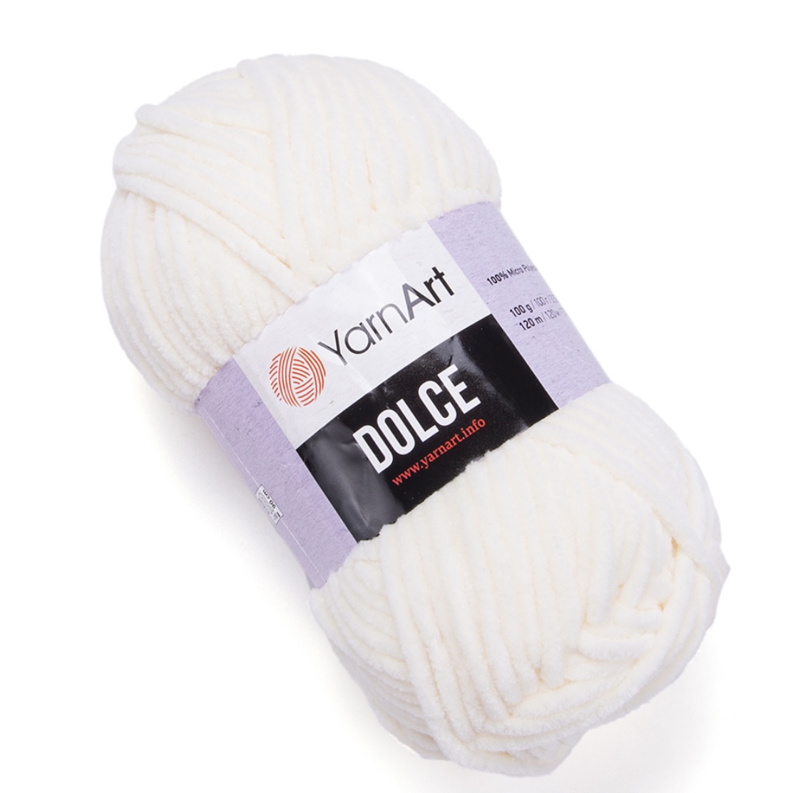 Пряжа Dolce 856 Сливочный Yarnart 