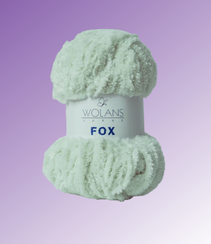 Пряжа Fox 03 Светло-серый Wolans 