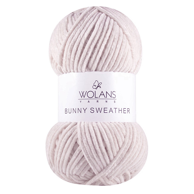 Пряжа Bunny Sweather 30042 Светлый-персик Wolans 