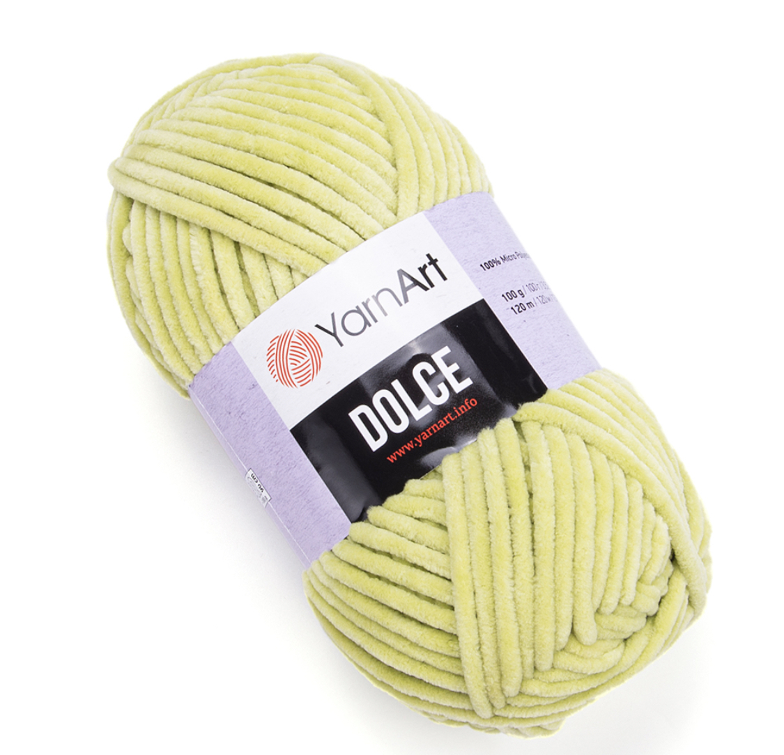 Пряжа Dolce 799 Фисташковый Yarnart 