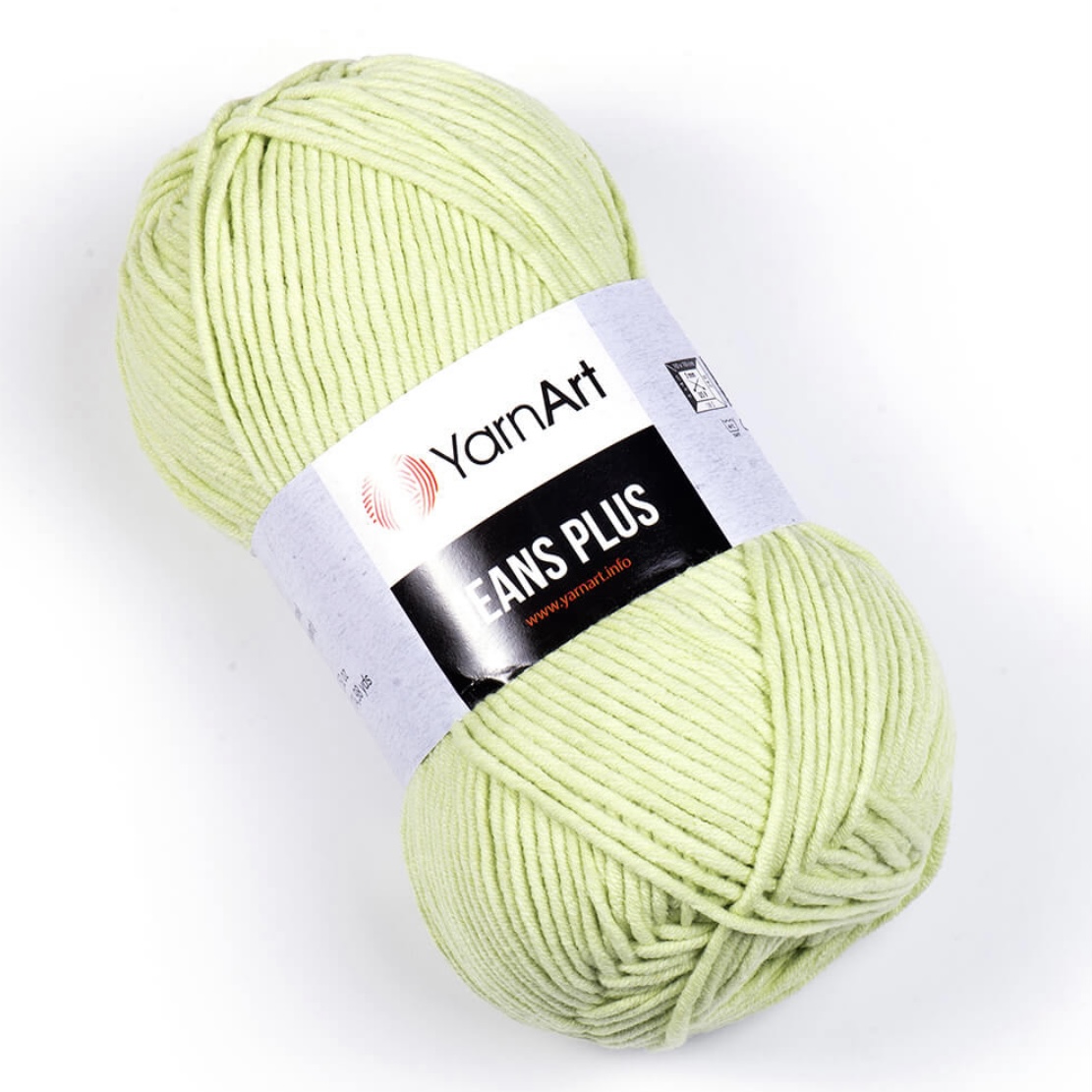 Пряжа Jeans Plus 11 Фисташка Yarnart 