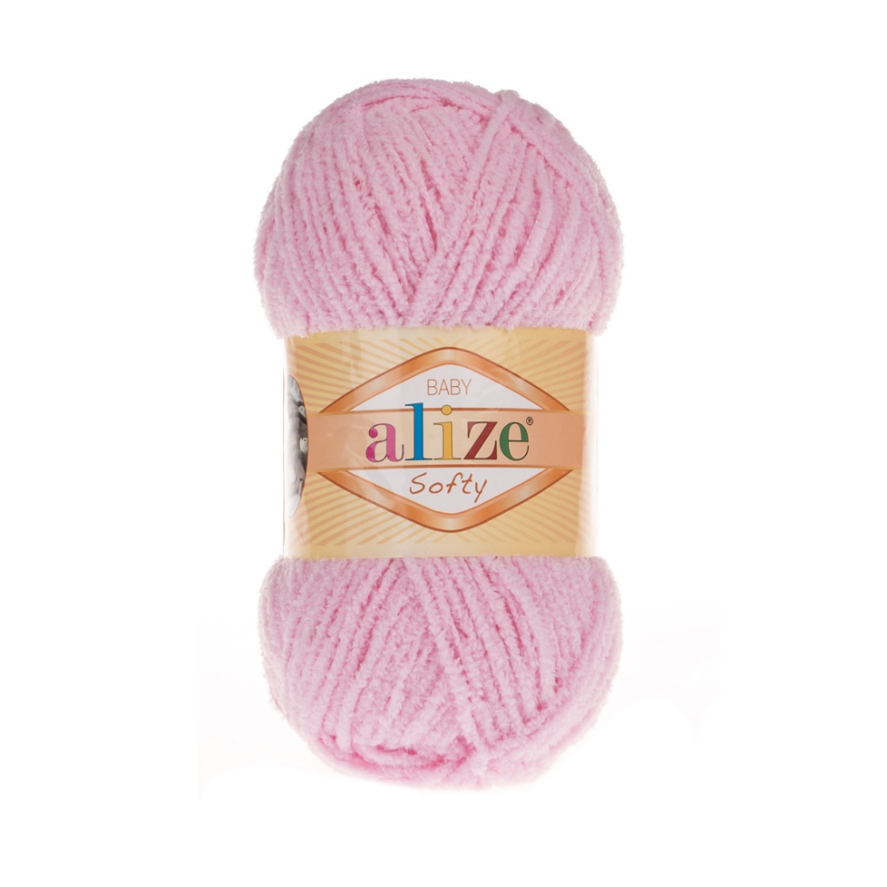Пряжа Softy 180 Св.Сиреневый Alize 