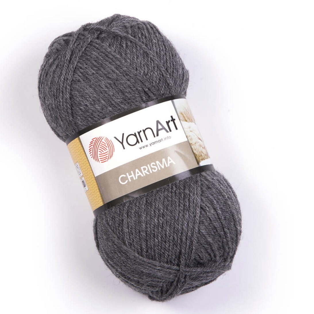 Пряжа Charisma 179 Темно-серый Yarnart 