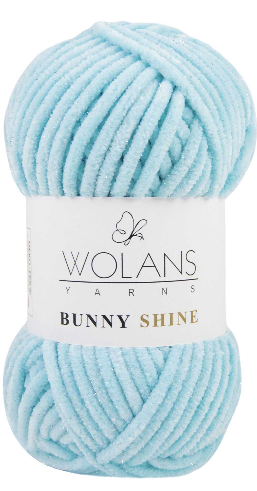 Пряжа Bunny Shine 820-11 Светло-синий Wolans 