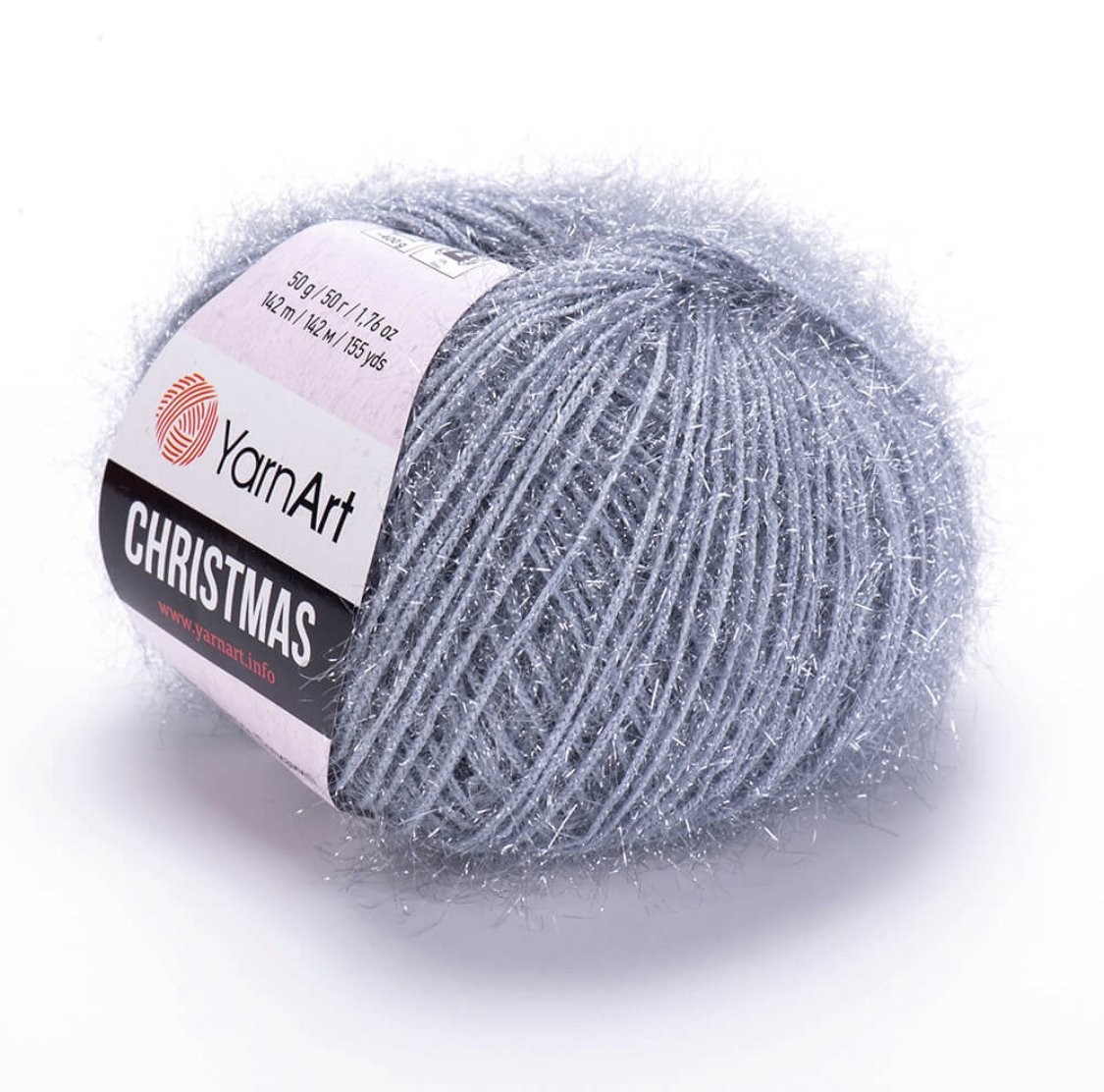 Пряжа Christmas 44 Серый Yarnart 