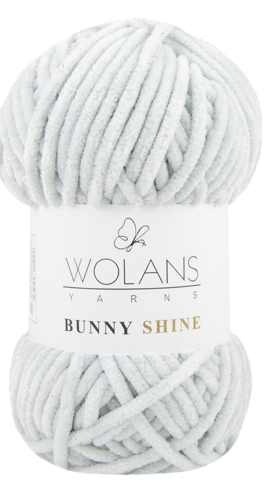 Пряжа Bunny Shine 820-03 Светло-серый Wolans 