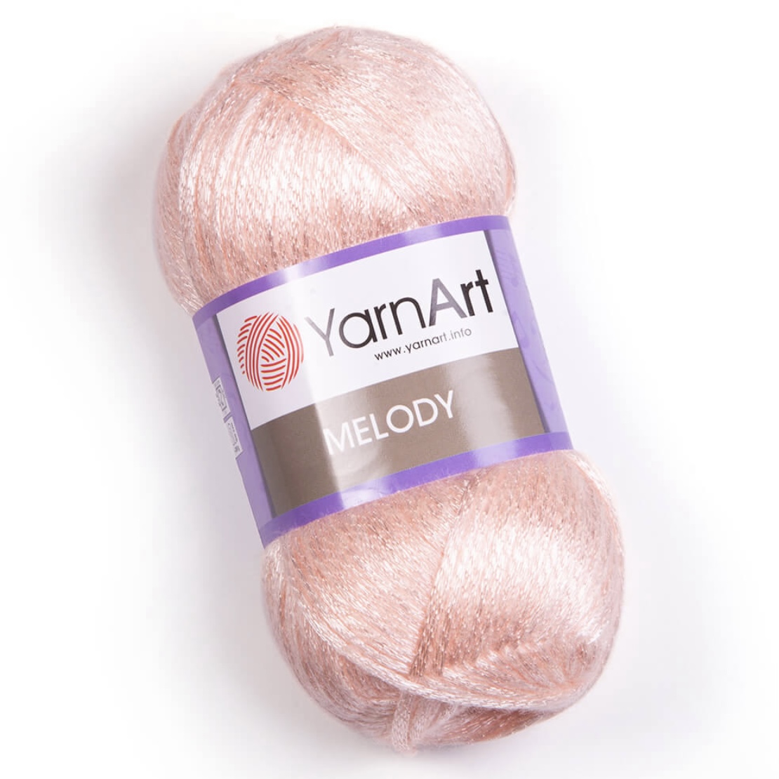 Пряжа Melody 896 Нежно-Розовый Yarnart 