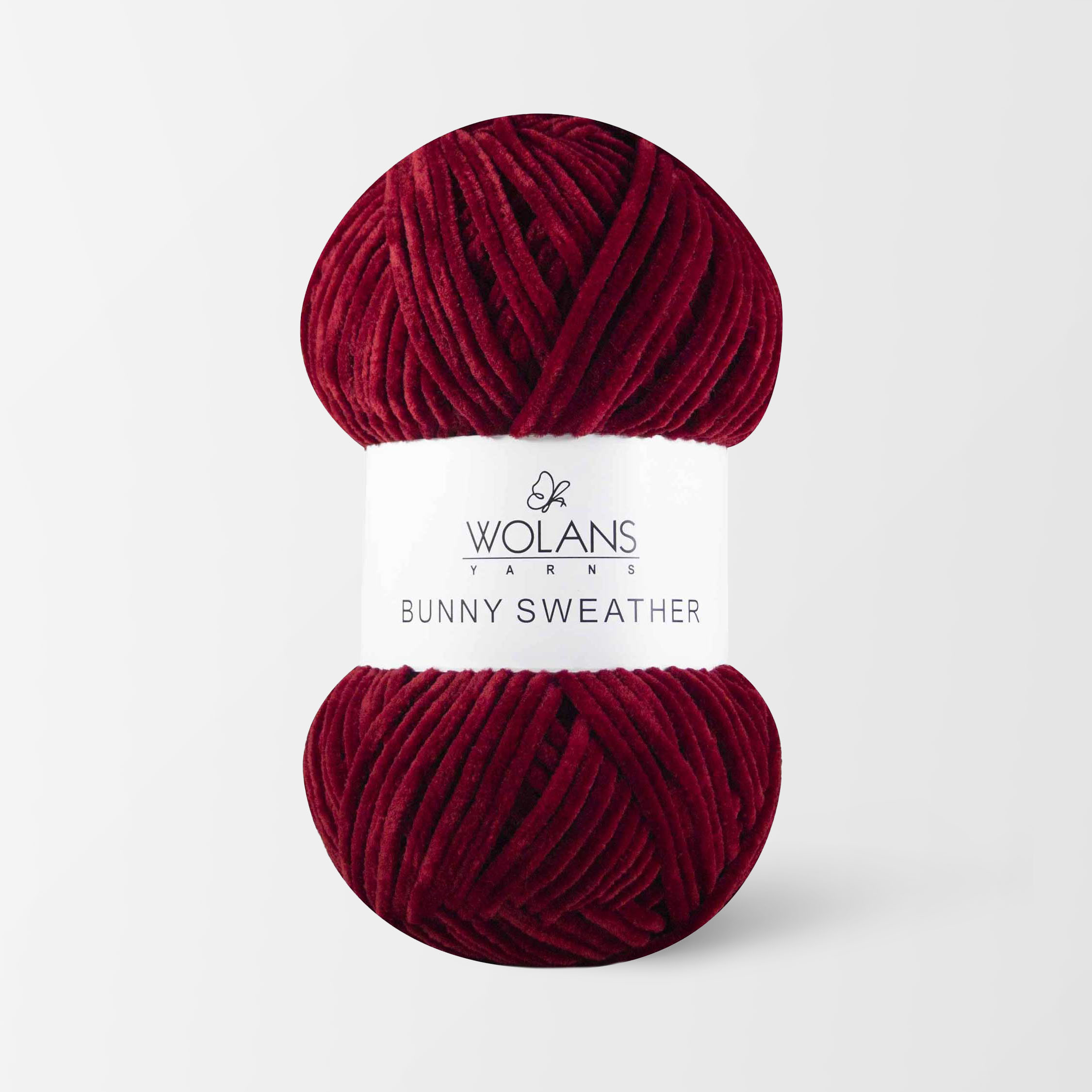 Пряжа Bunny Sweather 30020 Бордовый Wolans 