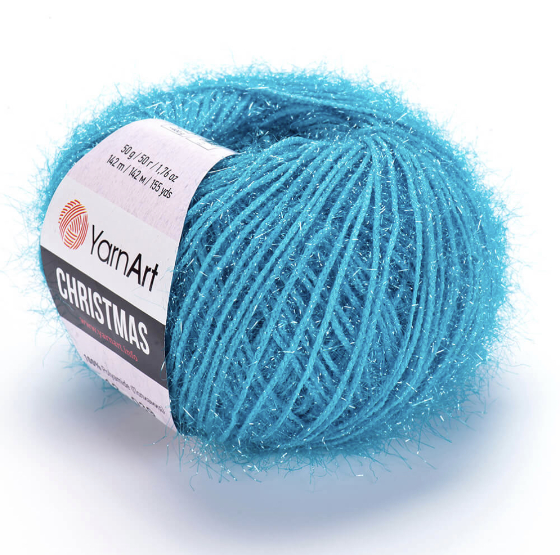 Пряжа Christmas 04 Бирюзовый Yarnart 