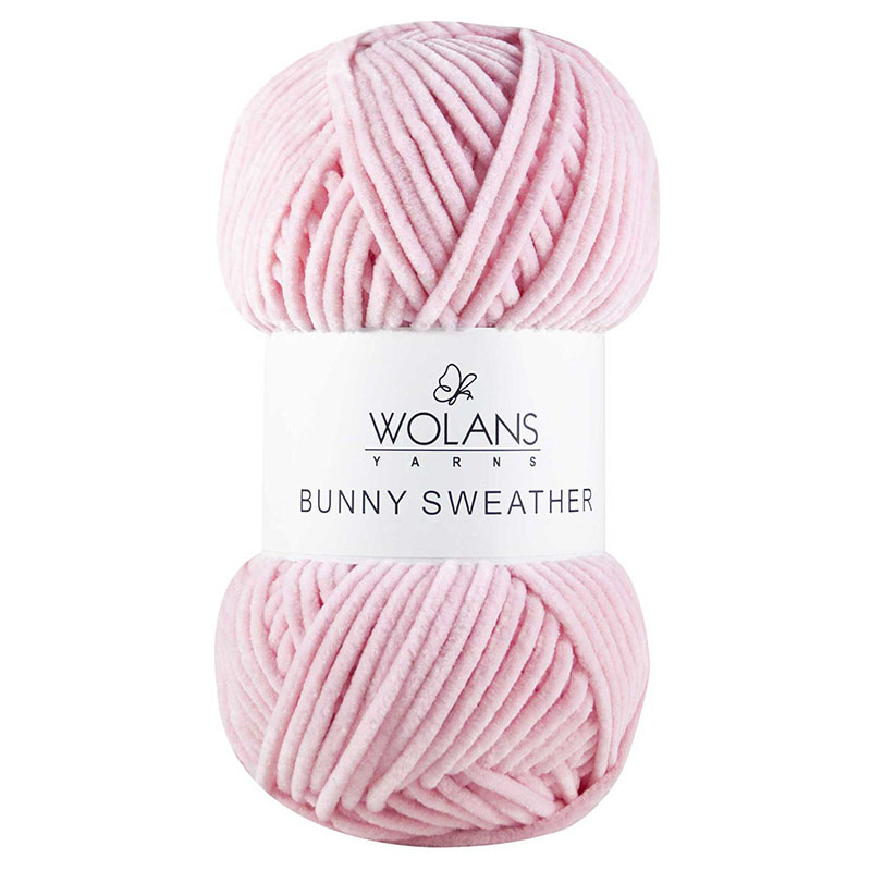 Пряжа Bunny Sweather 30005 Розовый Wolans 