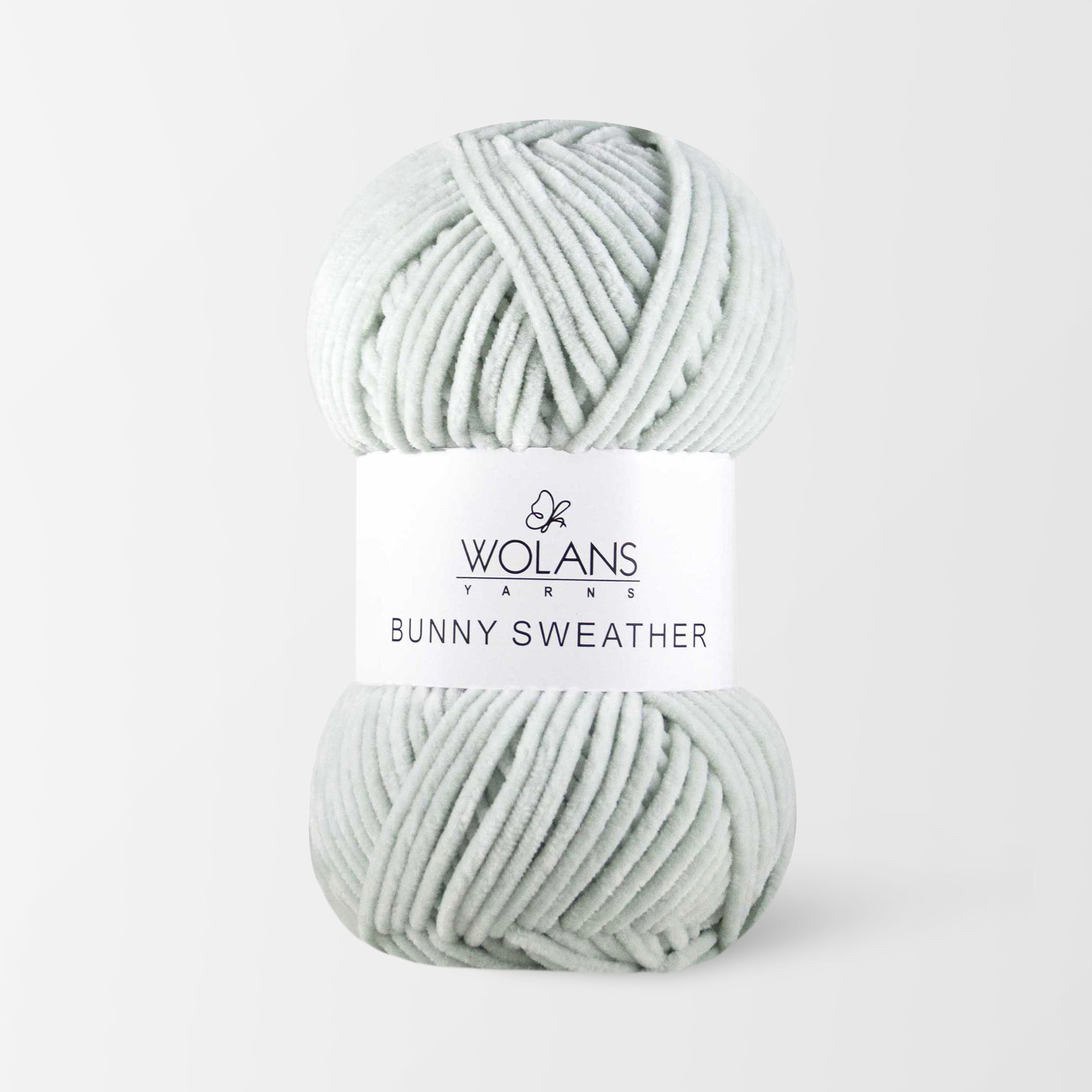 Пряжа Bunny Sweather 30003 Светло-серый Wolans 