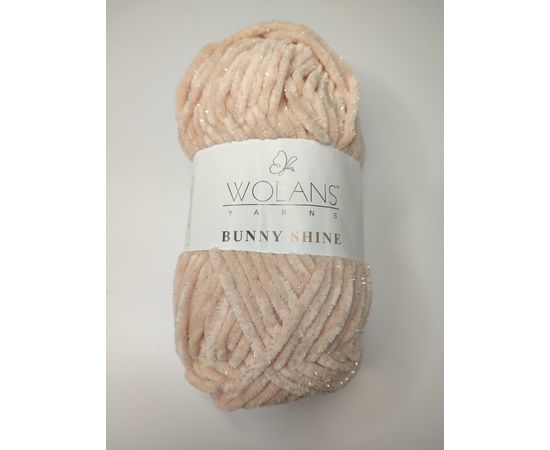 Пряжа Bunny Shine 820-42 Светлый-персик Wolans 