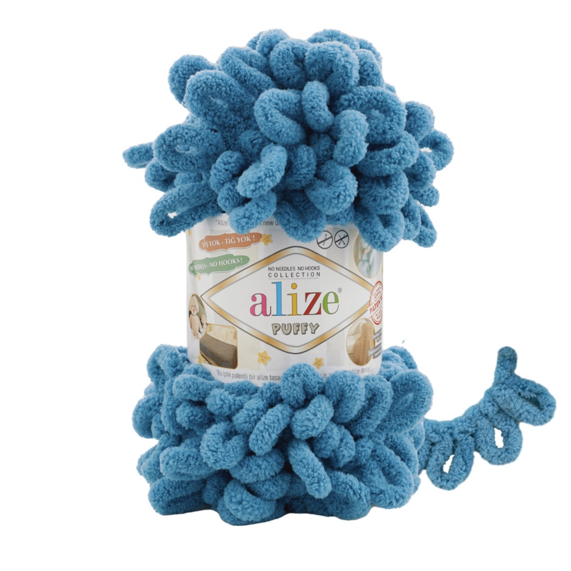 Пряжа Puffy 294 Петроль Alize 