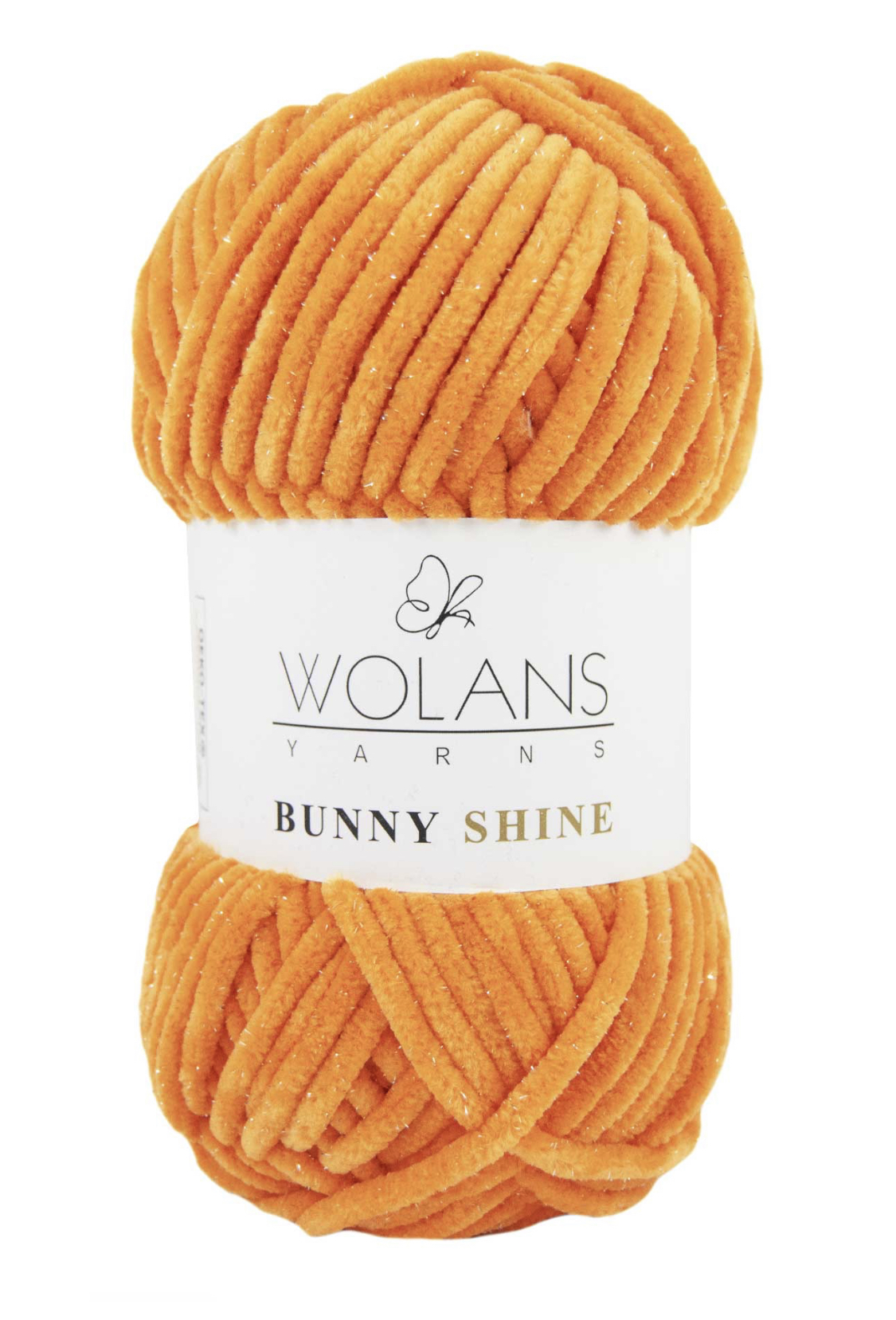 Пряжа Bunny Shine 820-25 Оранжевый Wolans 