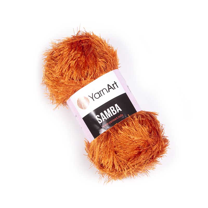 Пряжа Samba 2024 Рыжик Yarnart 