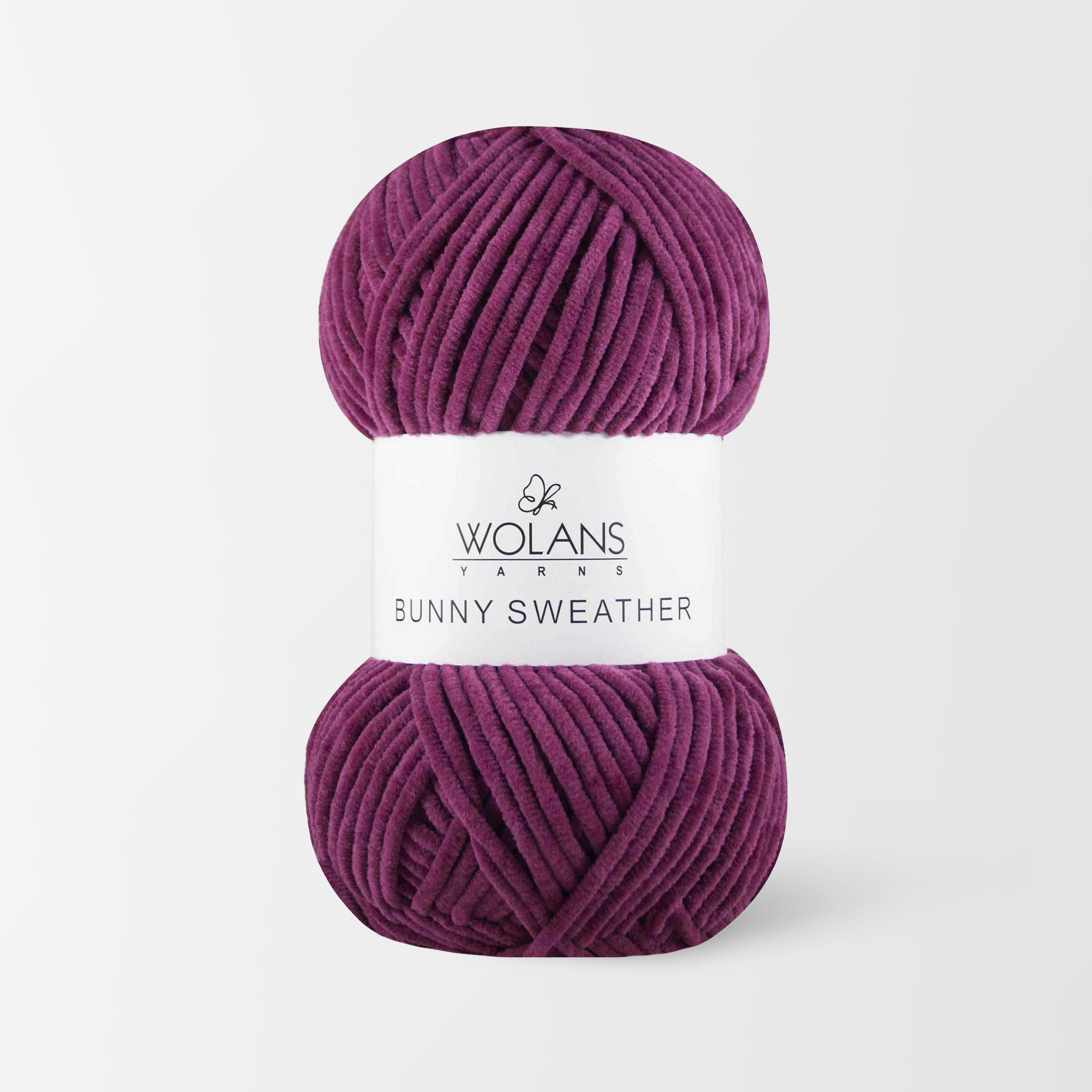 Пряжа Bunny Sweather 30022 Вишневый Wolans 
