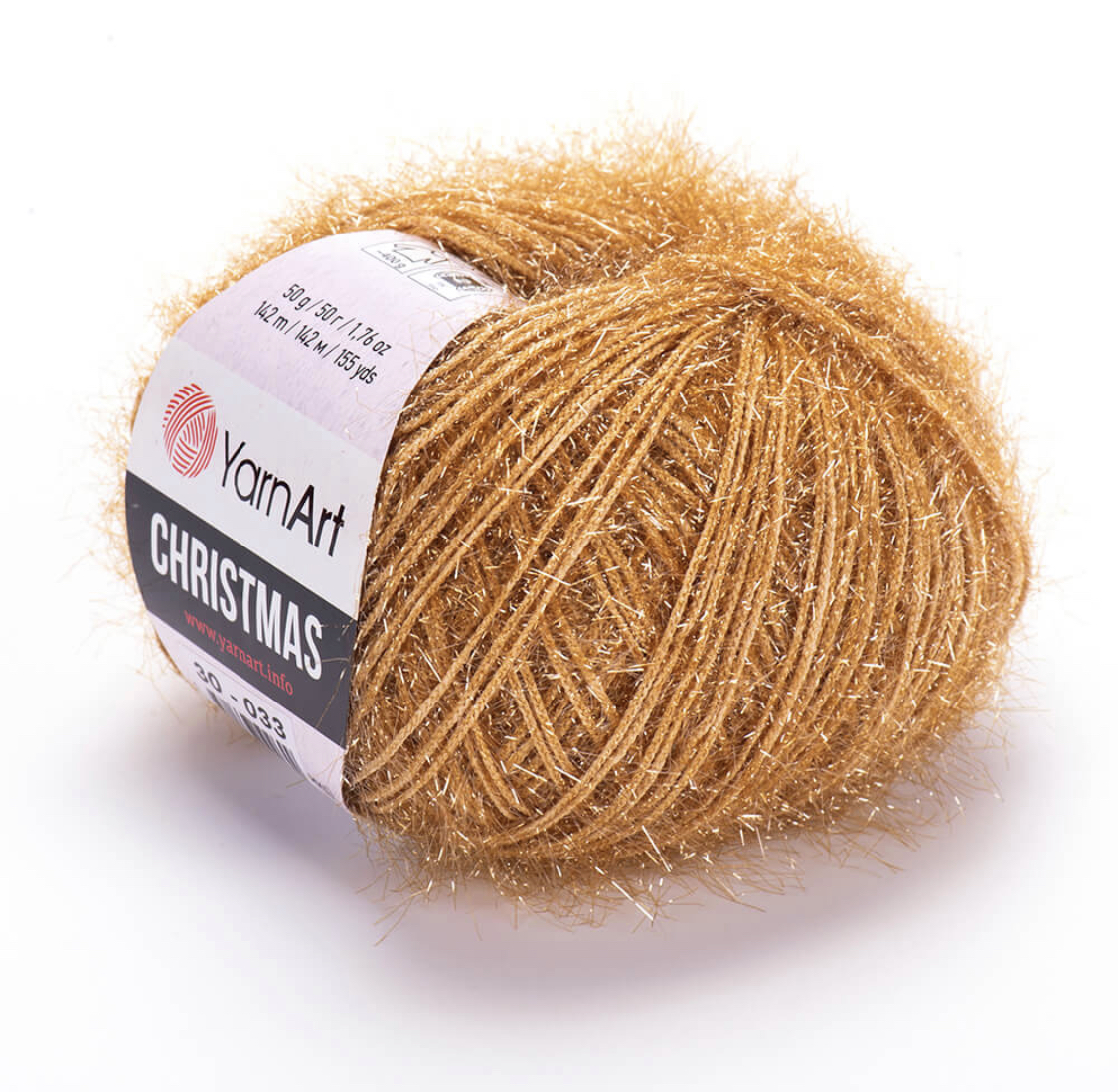 Пряжа Christmas 30 Карамель Yarnart 