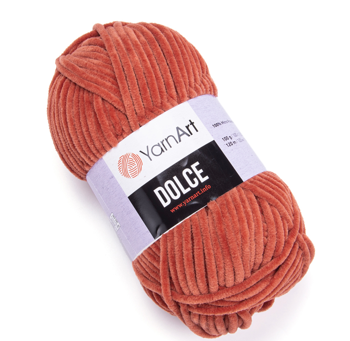 Пряжа Dolce 793 Терракотовый Yarnart 