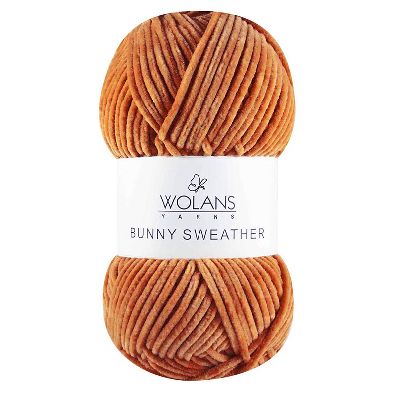 Пряжа Bunny Sweather 30028 Ржавчина Wolans 