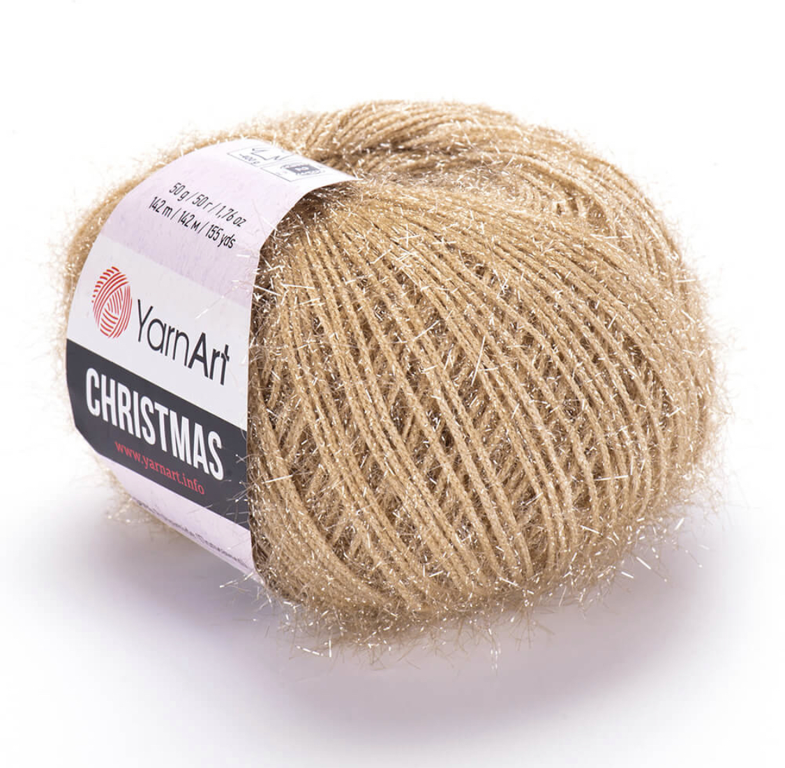 Пряжа Christmas 05 Бежевый Yarnart 