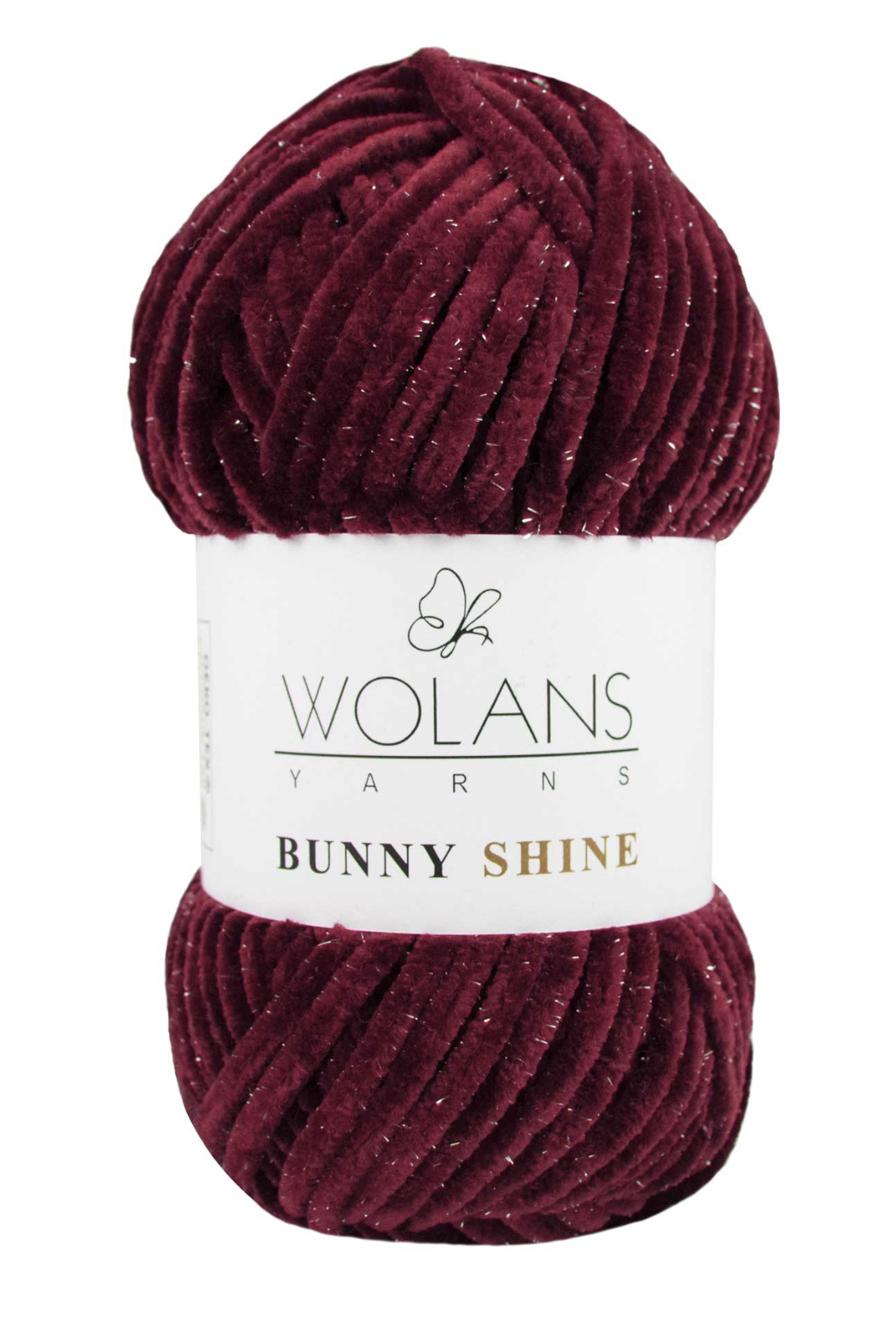 Пряжа Bunny Shine 820-20 Бордовый Wolans 
