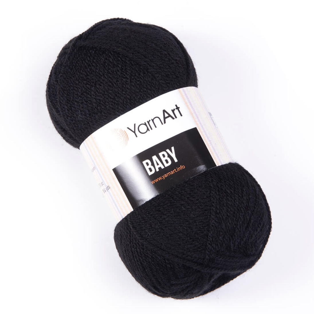 Пряжа Baby 585 Черный Yarnart 