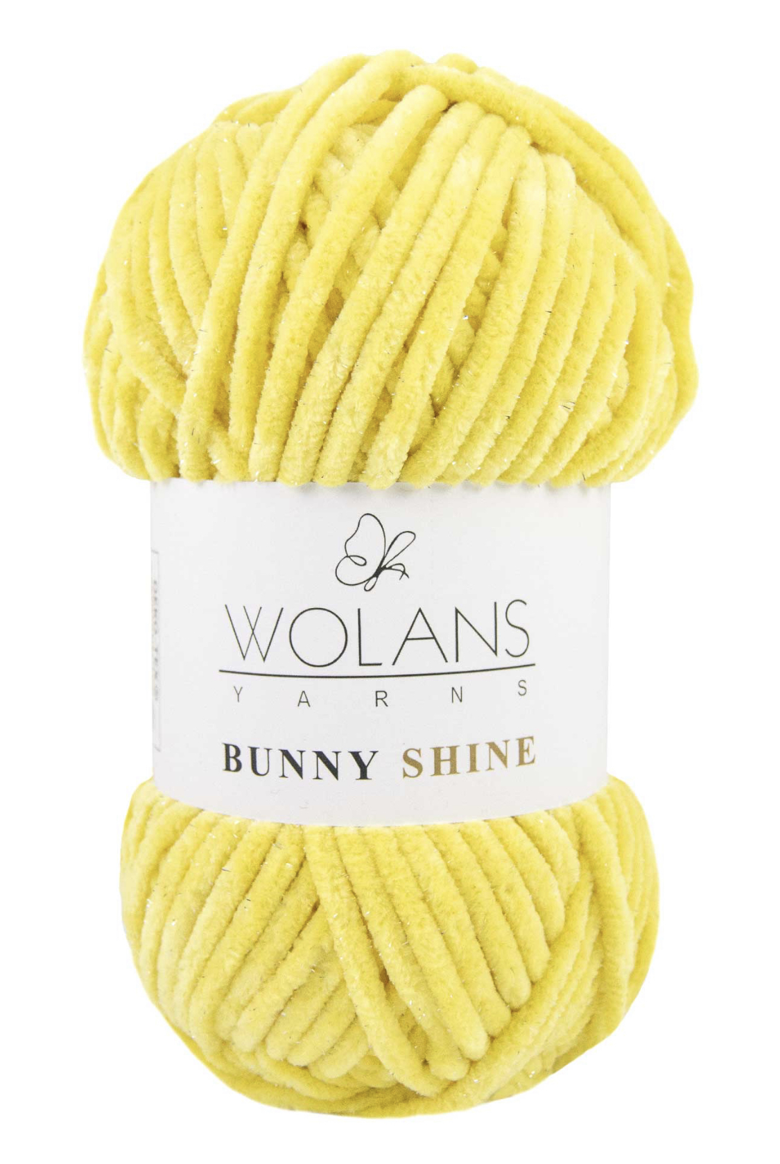 Пряжа Bunny Shine 820-14 Желтый Wolans 