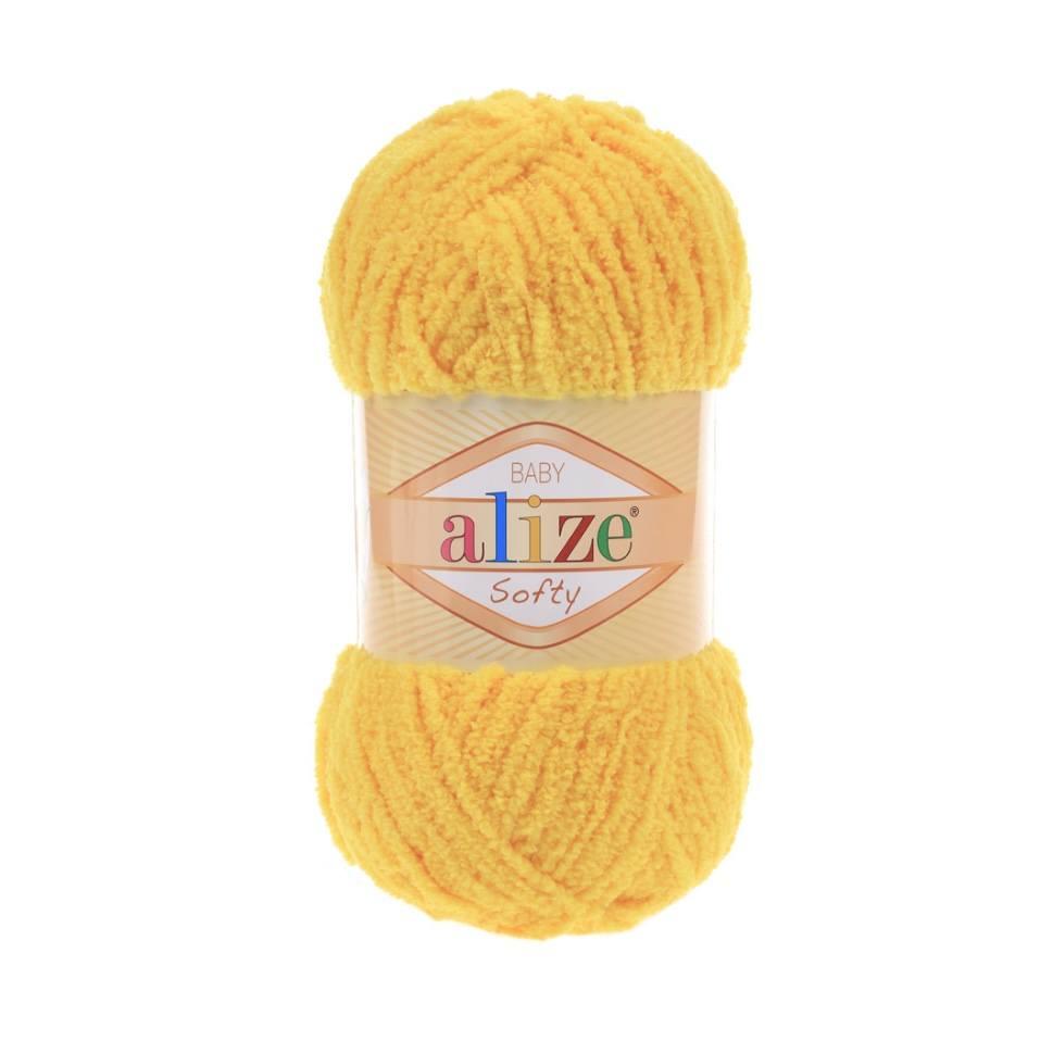 Пряжа Softy 216 Канарейка Alize 