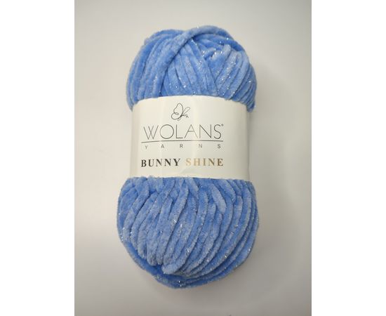 Пряжа Bunny Shine 820-50 Светло-синия Wolans 