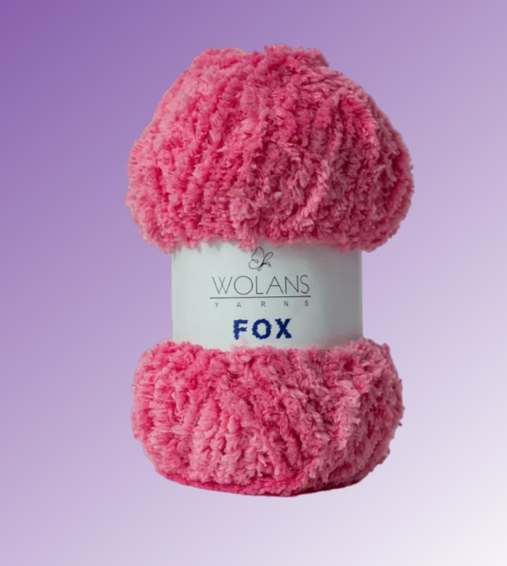 Пряжа Fox 31 Роза Wolans 