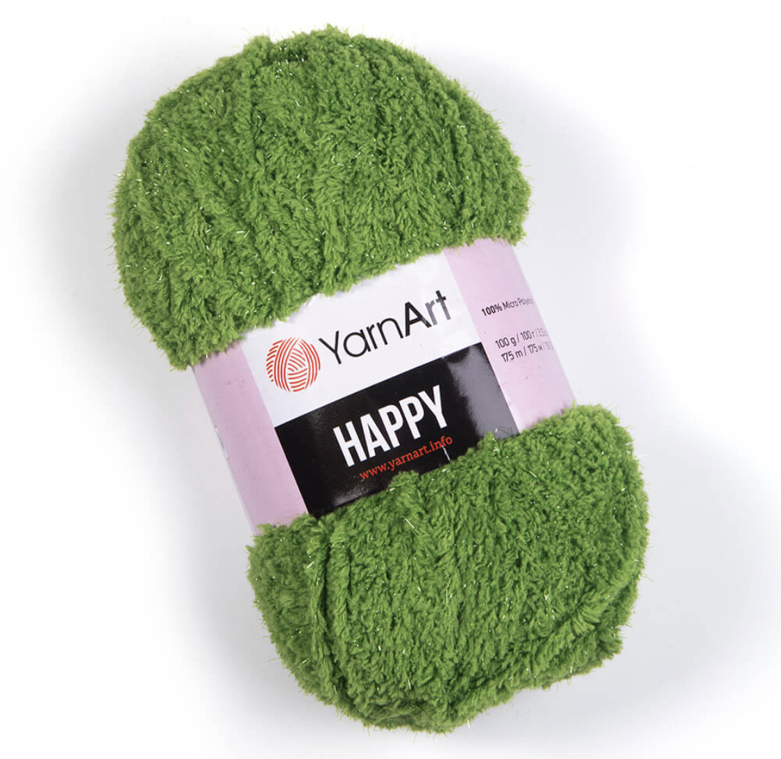 Пряжа Happy 779 Зеленый Yarnart 
