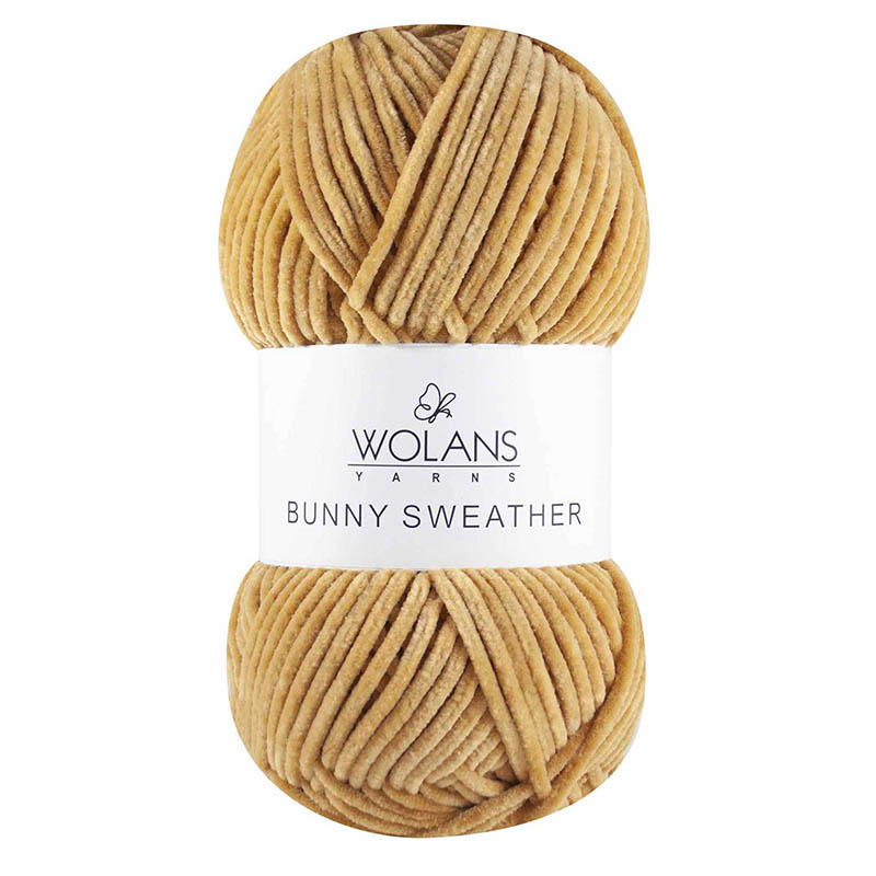 Пряжа Bunny Sweather 30018 Светло-коричневый Wolans 