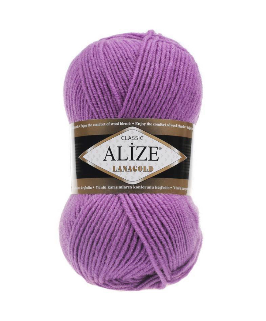 Пряжа LanaGold 260 Орхидея Alize 