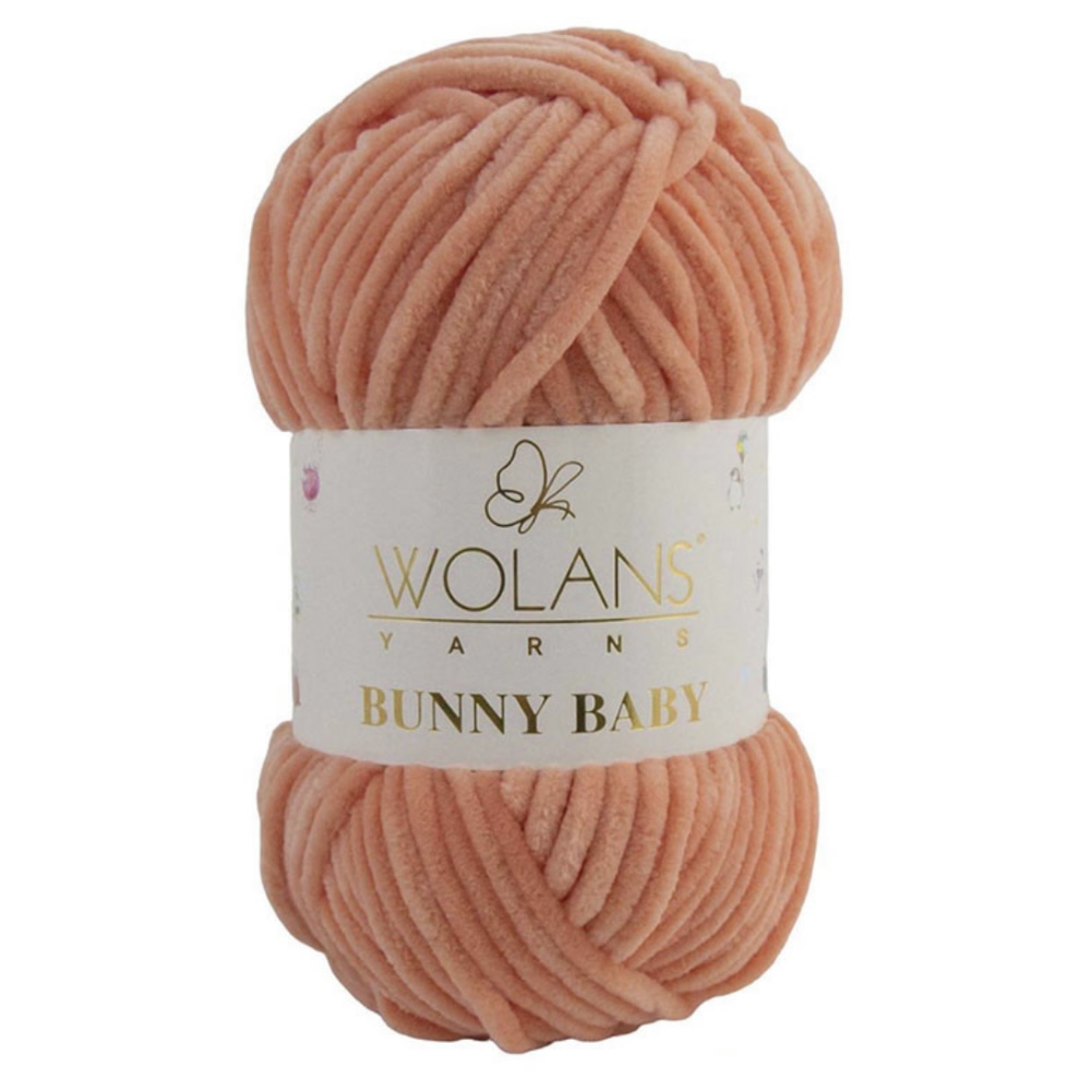 Пряжа Bunny Baby 10065 Лосось Wolans 