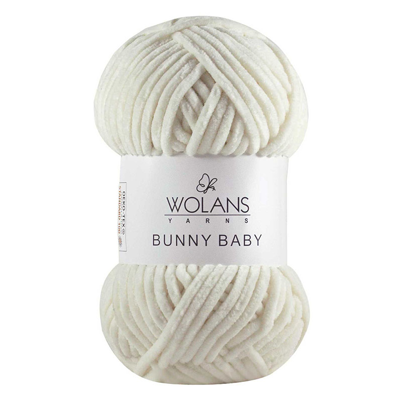 Пряжа Bunny Baby 10034 Ржавый-порошок Wolans 