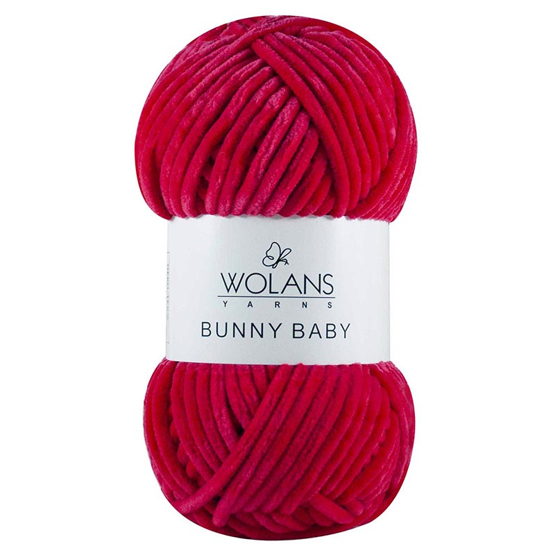 Пряжа Bunny Baby 10007 Фуксия Wolans 