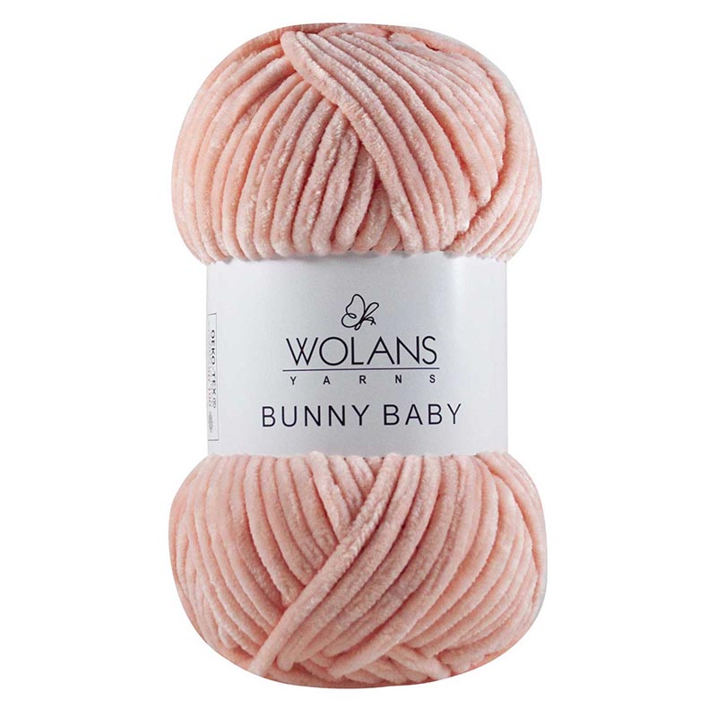 Пряжа Bunny Baby 10021 Лосось Wolans 
