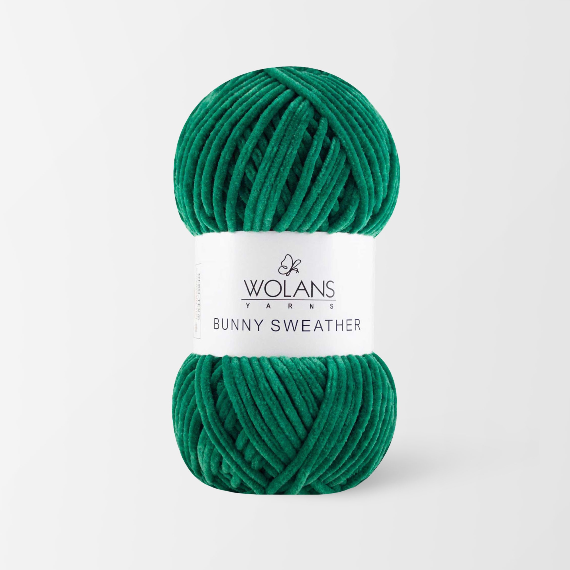 Пряжа Bunny Sweather 30026 Зеленый Wolans 