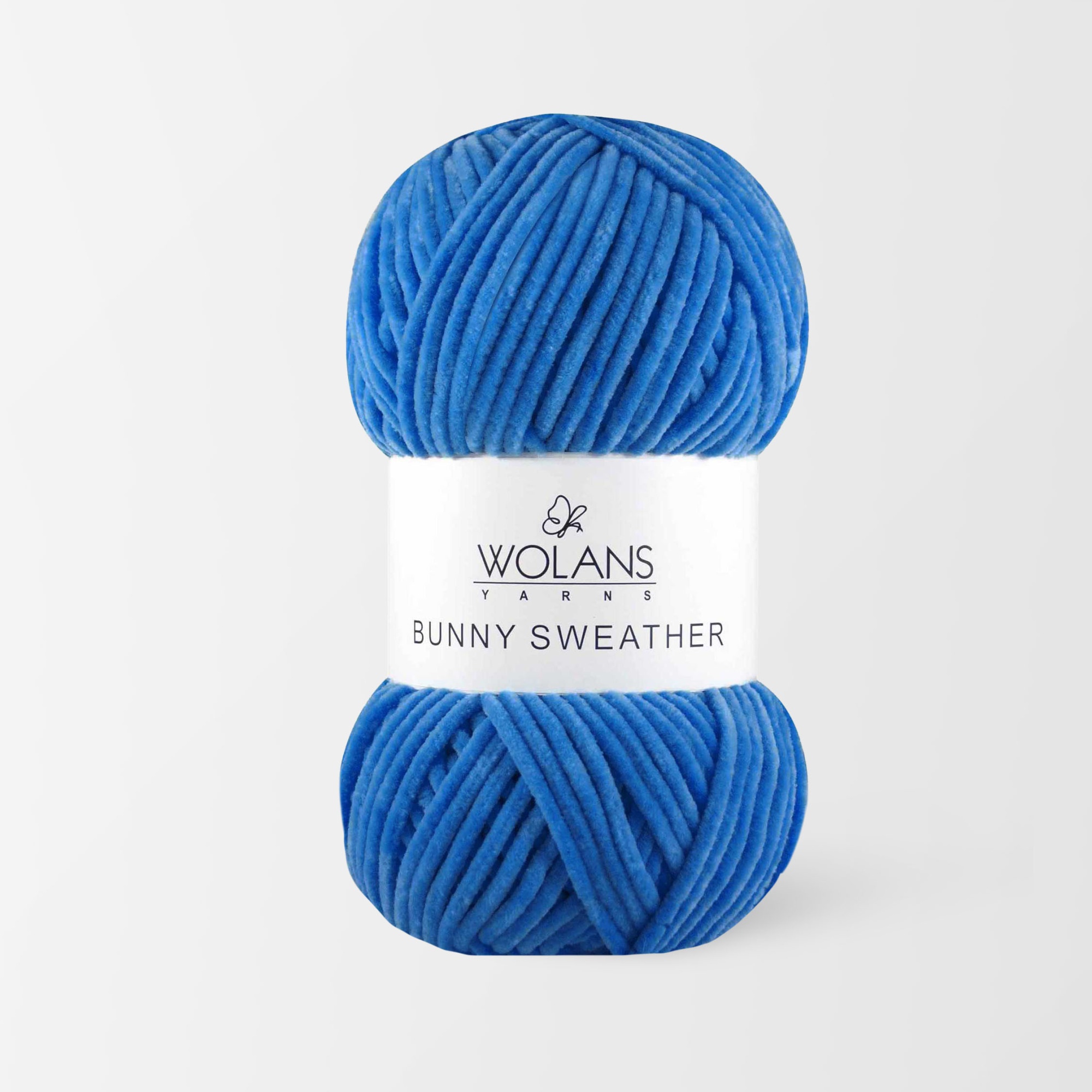 Пряжа Bunny Sweather 30035 Королевский-синий Wolans 