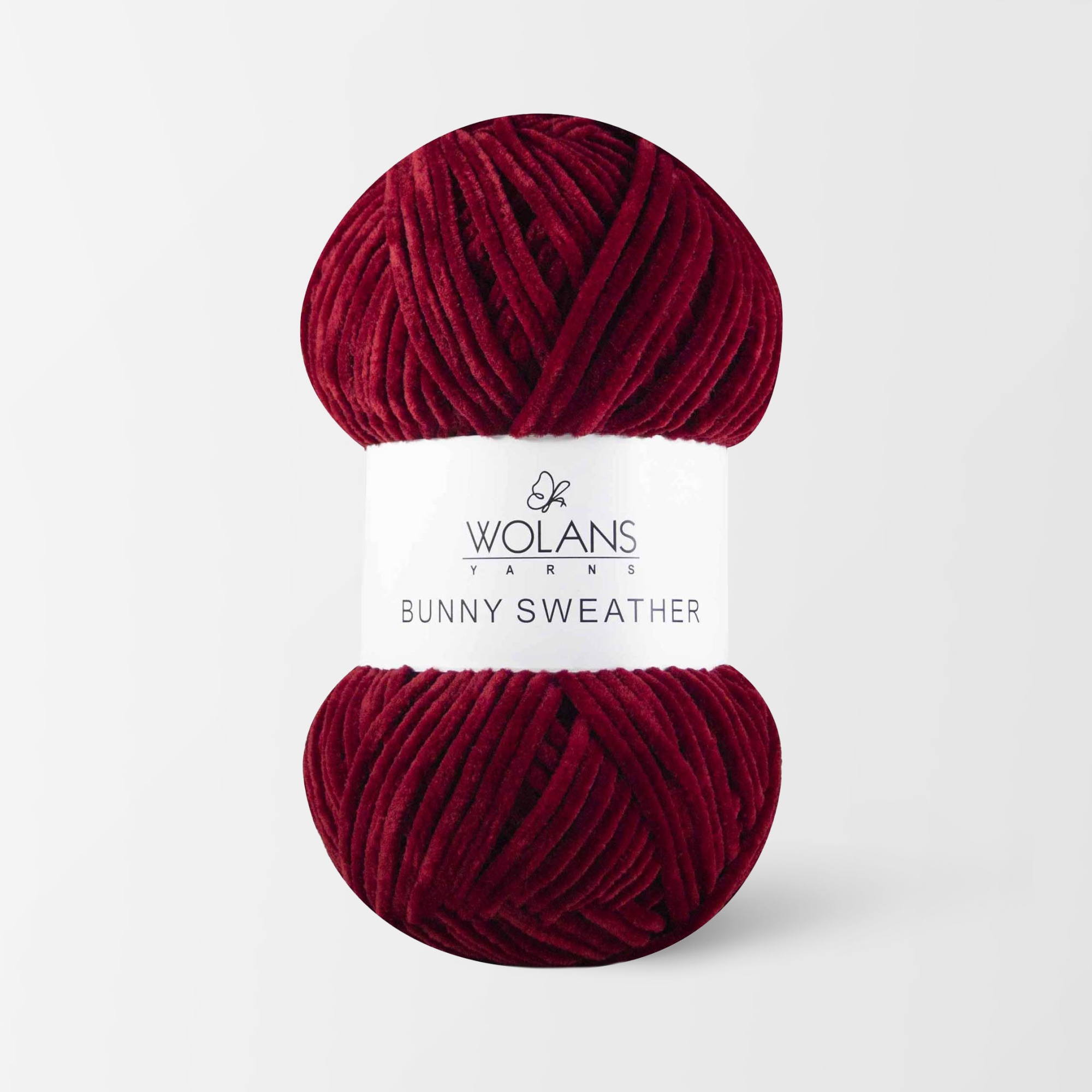 Пряжа Bunny Sweather 30020 Бордовый Wolans 