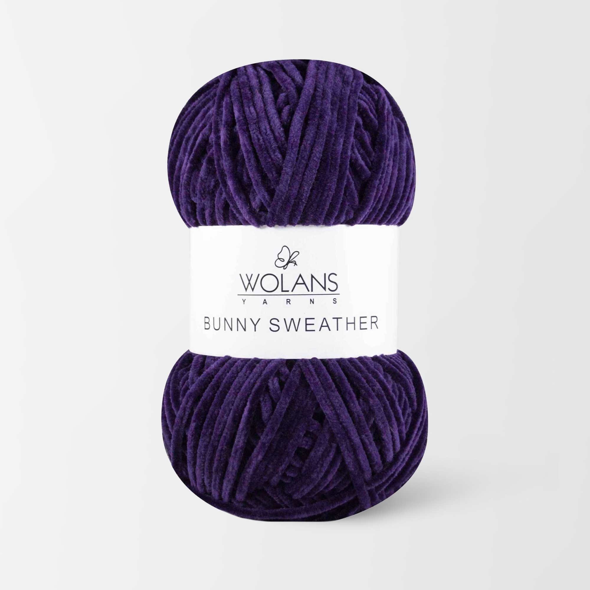 Пряжа Bunny Sweather 30016 Фиолетовый Wolans 